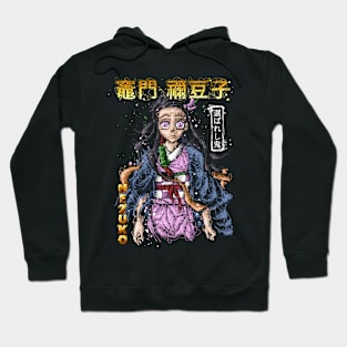 Demon Girl Scribble Art Hoodie